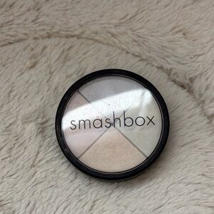 Smashbox Luminous Quad Highlighter Palette — Pearl & Champagne Tones